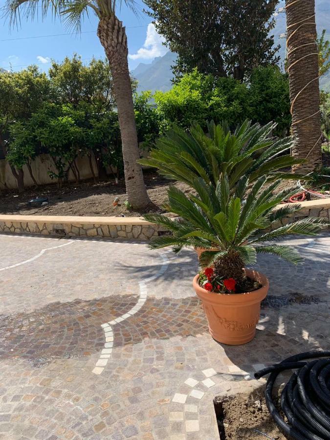 Villa Lucia Terrazza Panoramica 卡斯特拉玛雷帝斯达比亚 外观 照片